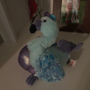 Webkinz Glitter Blue Swan